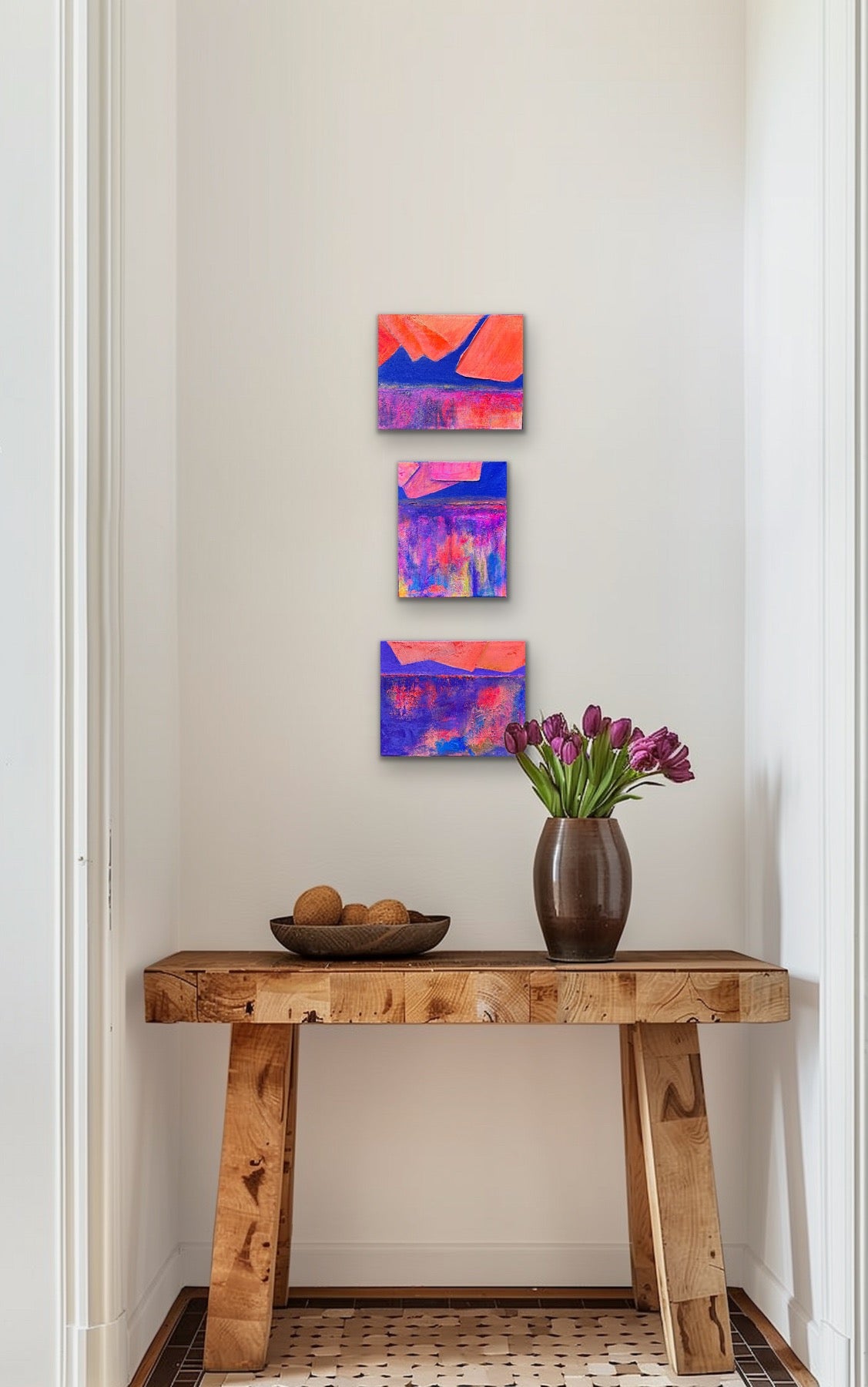 Edge of Day – 12" x 9” Original Acrylic Painting on Gallery-Wrapped Canvas