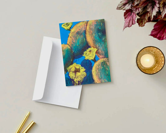Bloom Greeting Card | 5x7 Art Card | Blank Inside
