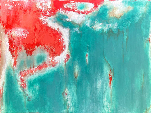 "If These Walls Could Talk" - 24”w x 18”h x 1.5”d gallery wrapped canvas, ready to hang