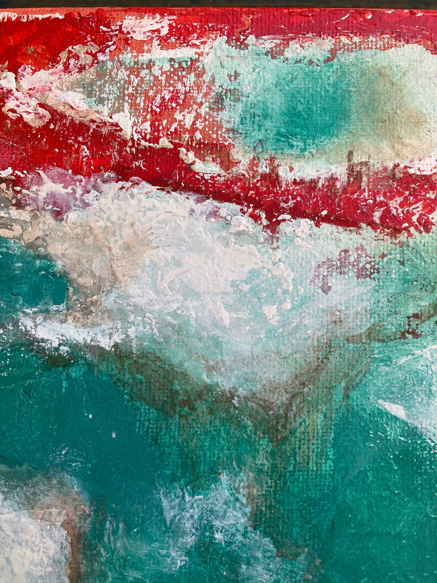 "If These Walls Could Talk" - 24”w x 18”h x 1.5”d gallery wrapped canvas, ready to hang