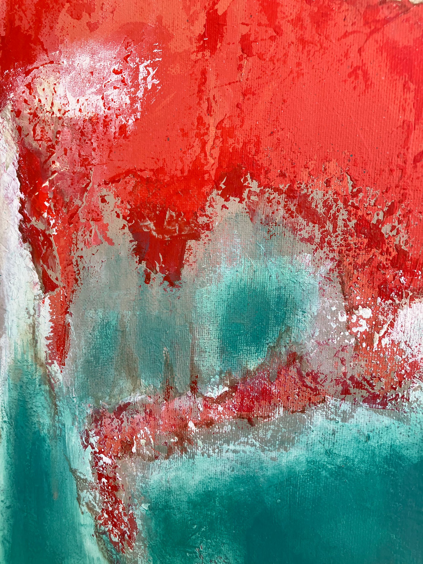 "If These Walls Could Talk" - 24”w x 18”h x 1.5”d gallery wrapped canvas, ready to hang