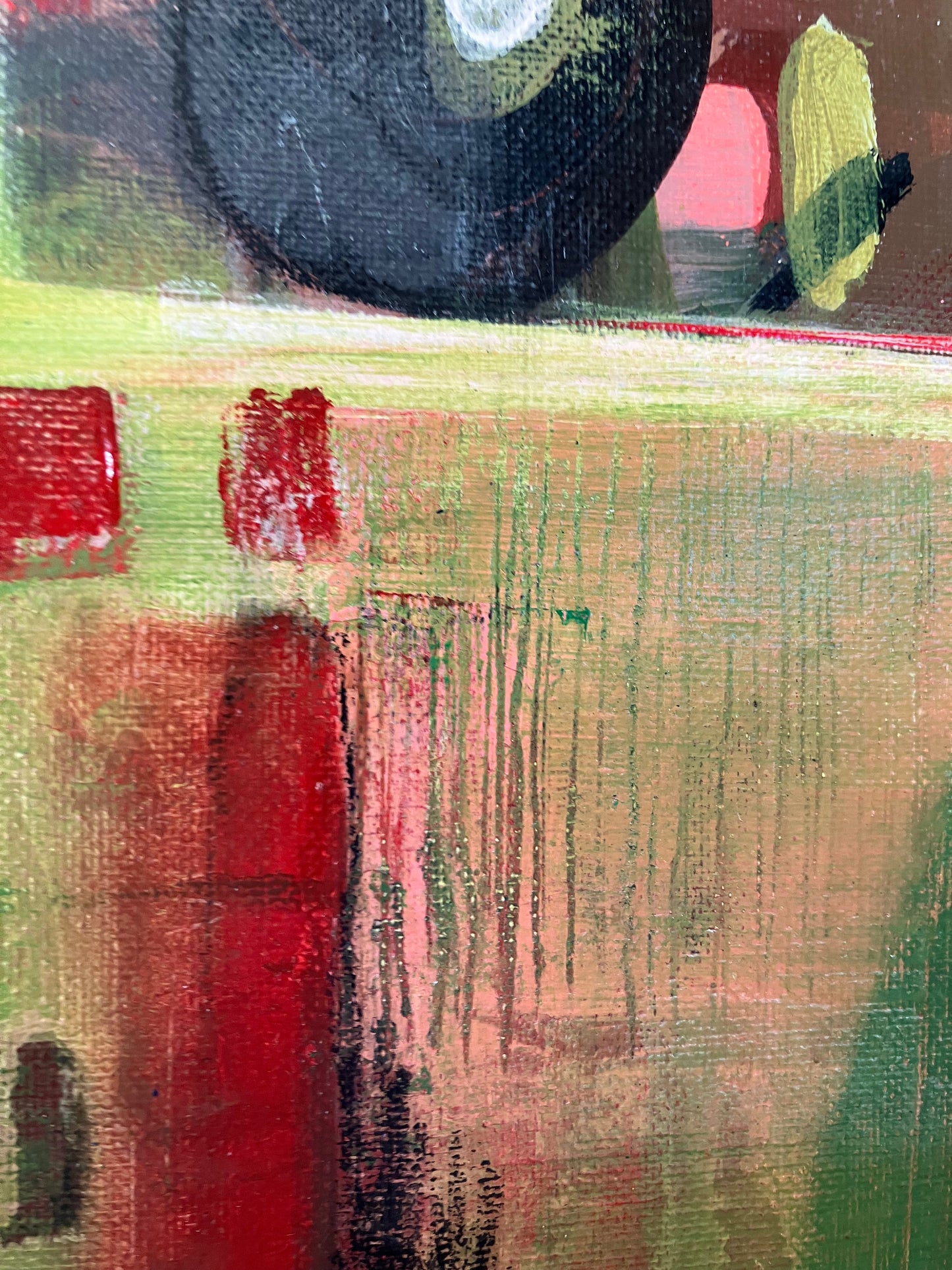 “Playground” - 8” x 8” canvas panel, unframed original art